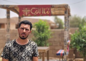 Nabil trained to be a carpenter and now runs his own firm