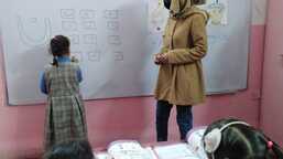 Morouj fulfilled her dream of becoming a teacher thanks to Caritas Czech Republic in Iraq 