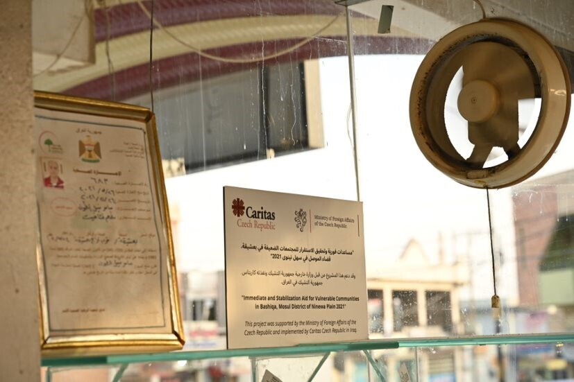 كاريتاس دربت ميسون وساعدتها في تجهيز مطعمها