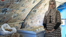 Ghufran started her cooking business thanks to Caritas Czech Republic