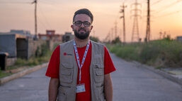 Behind the scenes of Caritas Czech Republic: Meet Steven Issam, one of our project managers in Iraq 